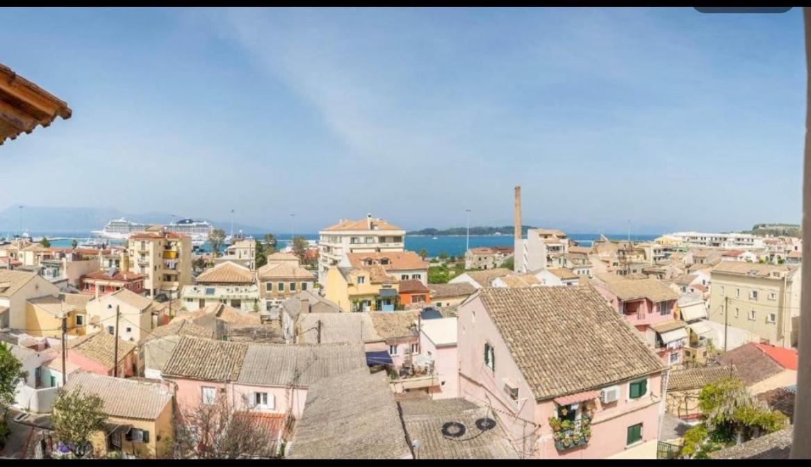 Makis Sea-View Apartment-Corfu Port Mantouki Exterior photo